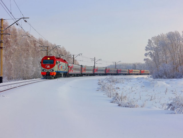 Зимняя железная дорога
