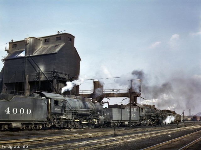 Архивные фотографии в цвете