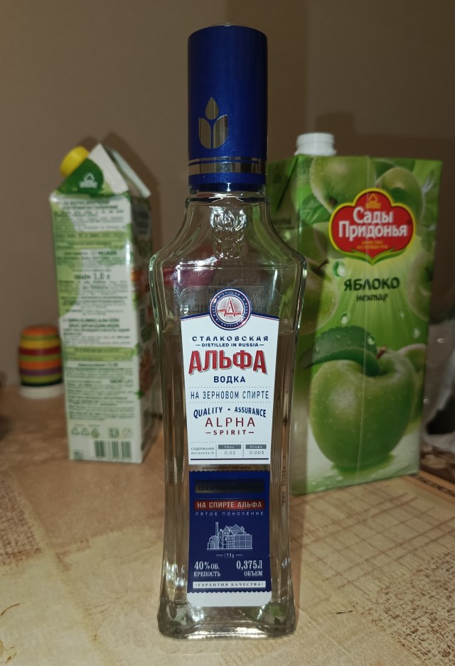 Опрос касаемо водки
