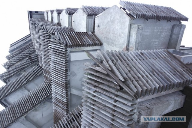 Пролез в заброшенный советский недострой-гигант