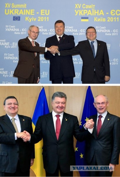 Янукович требует от Евросоюза признать его