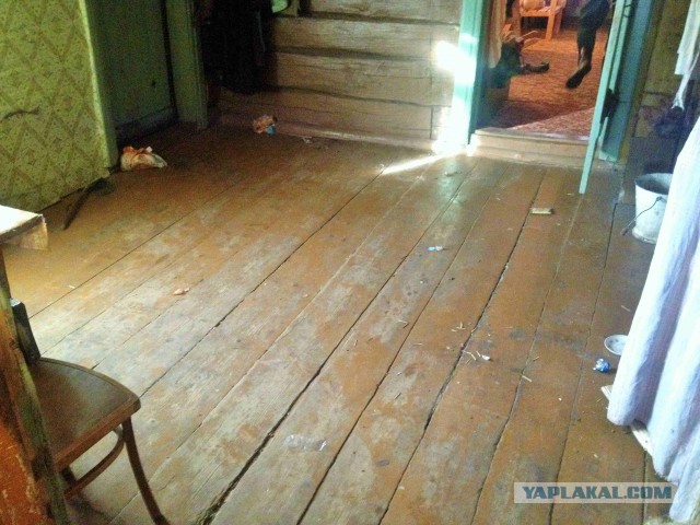 Как менялся старый пол.