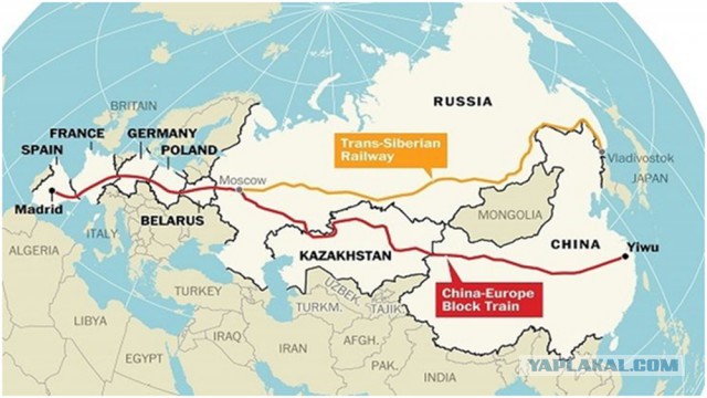 Россия замыкает на себя мировую торговлю