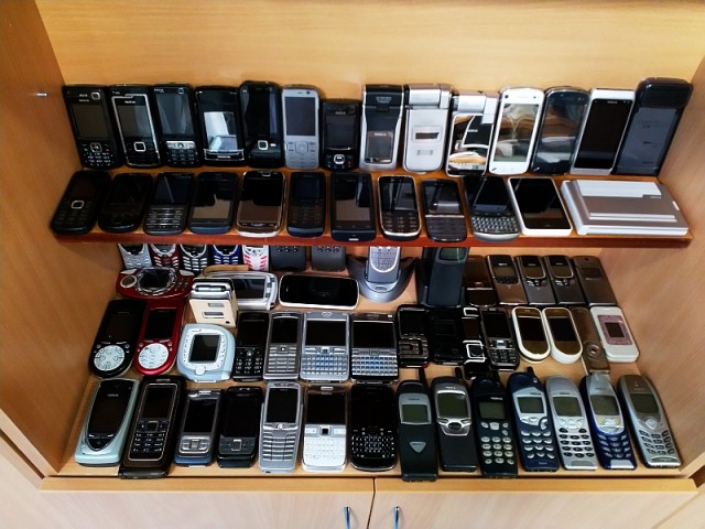 Моя коллекция Nokia и магия ЯПа в действии