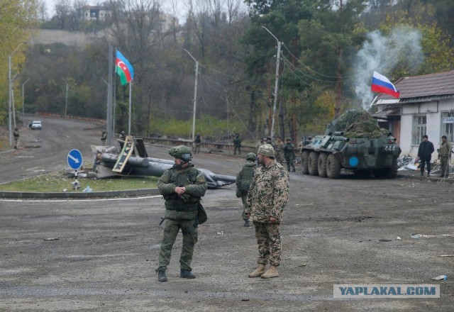 Российские миротворцы в Карабахе прервали полет украинских "ястребов"