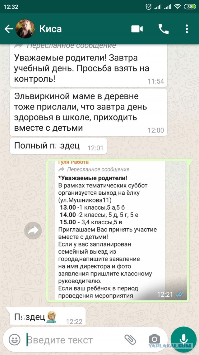 В след за студентами добрались и до школьников, школы обязали занять детей 23 января