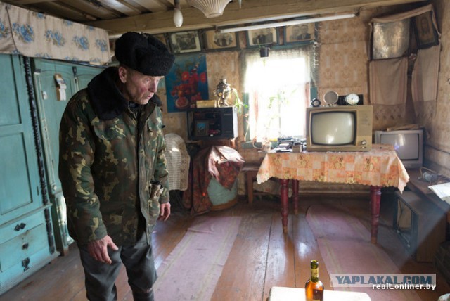 Последний житель глухой белорусской деревни