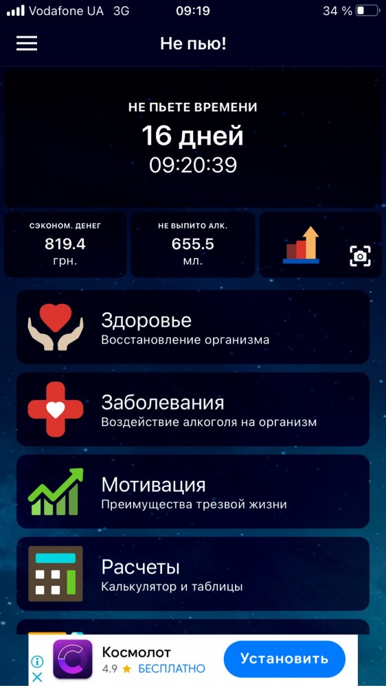 14 дней сухости