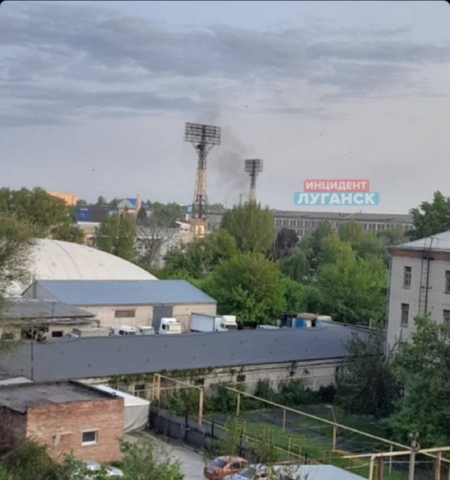 Луганск обстреляли сейчас.