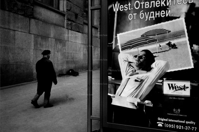Фотографии Anthony Suau. Москва и Россия в 1990-е