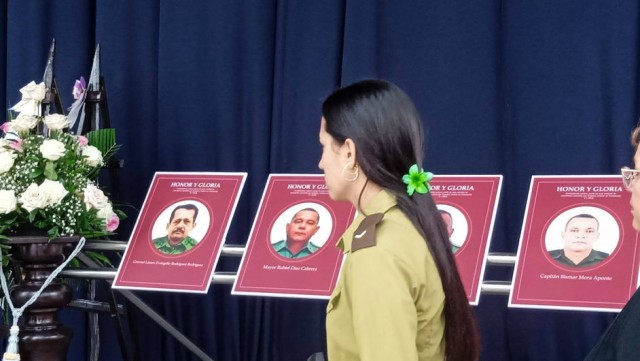 Куба прощается со своими героями, погибшими в Венесуэле