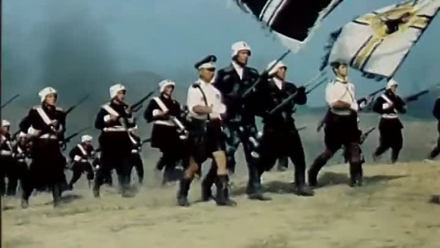 Военный парад в Чили во времена Пиночета