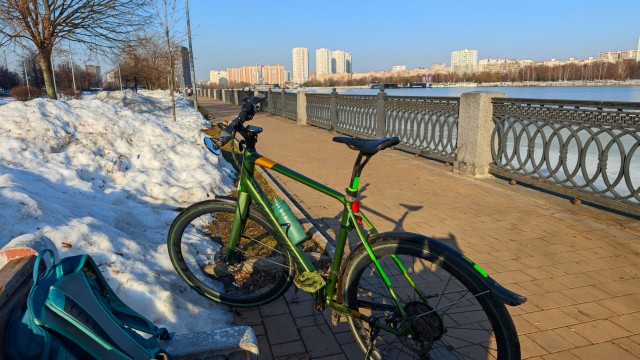 Велопрогулка по Москве - вокруг Химкинского водохранилища