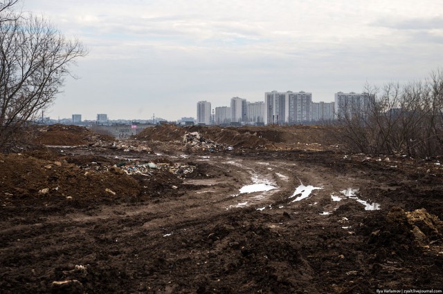 Главная нелегальная свалка Москвы