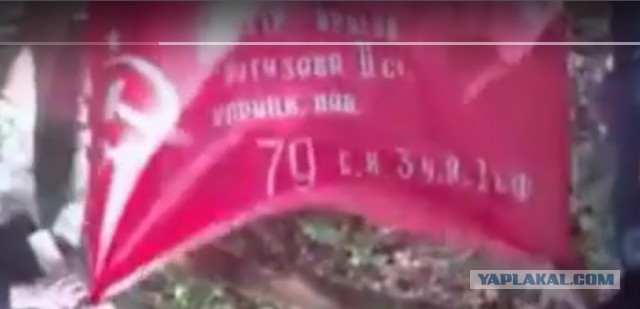 Вандалов, осквернивших знамя Победы нашли