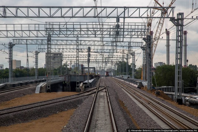 В Москве запускают городскую электричку (фотоотчет)