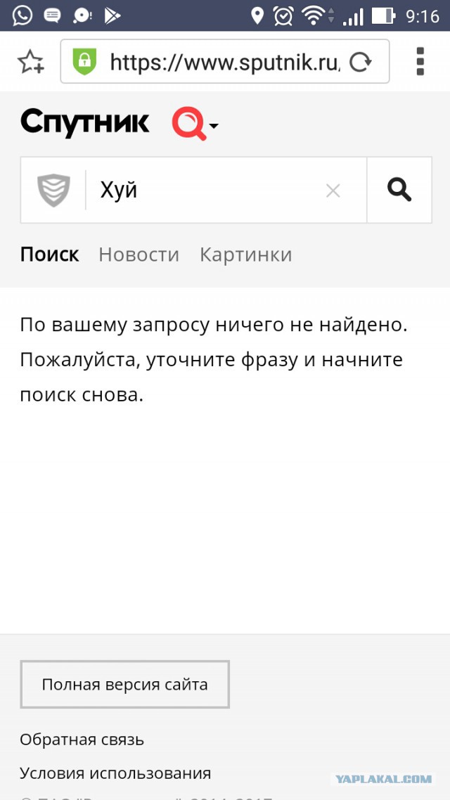 Чего добился государственный поисковик «Спутник». Пять цифр
