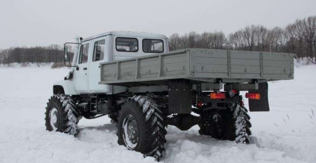 Как выглядит грузовик Шишига 2, ГАЗ 33097 Техника времен СССР Дзен