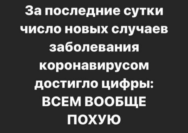 Не расслабляемся. Последняя сводка по ковиду