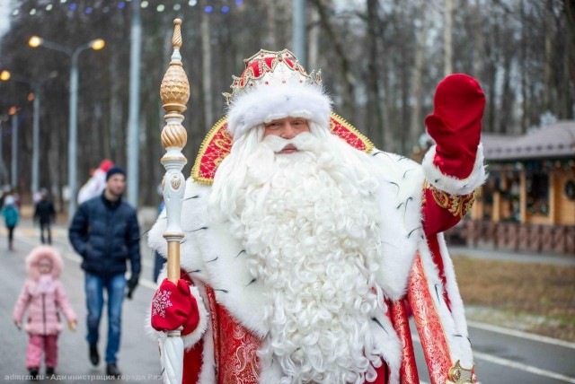 Ты сам становишься Сантой...
