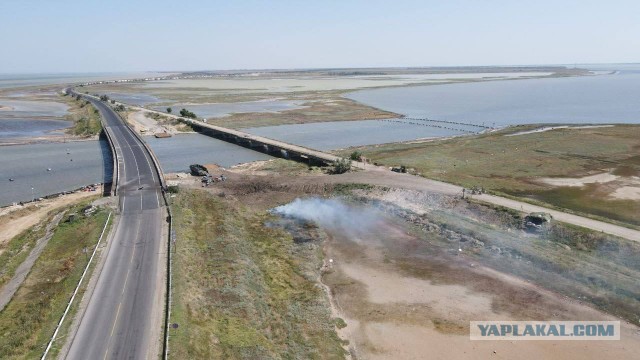Рогов сообщил о ракетном ударе по Чонгарскому мосту
