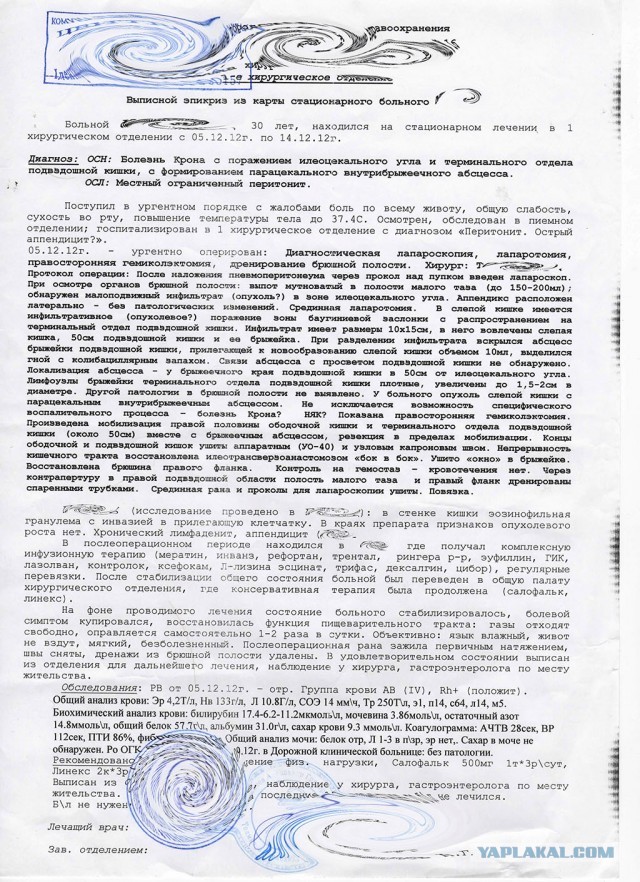 Проблемы со здоровъем (нужен врач-энтузиаст?)