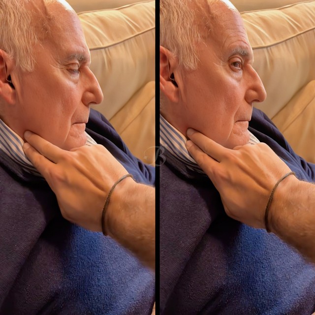 Когда дедуля уснул...