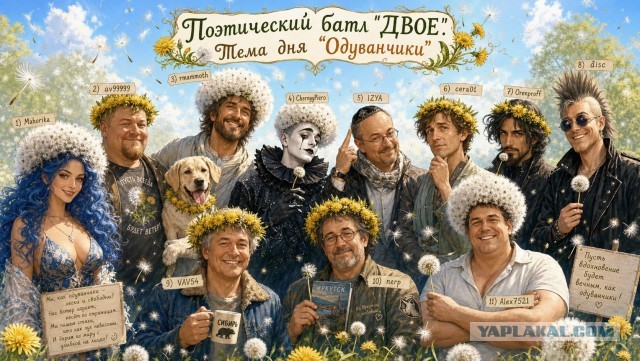 Двое, поэтический батл