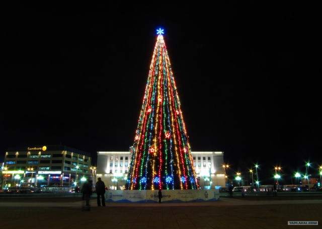 Вот так выглядит центр города в котором я живу....