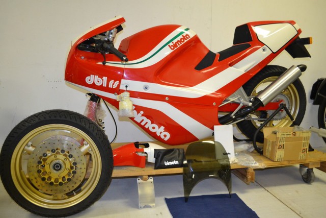 Капсула времени: мотоцикл Bimota DB1SR 1987-го