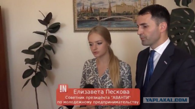 Дочь Дмитрия Пескова проходит стажировку в Европарламенте