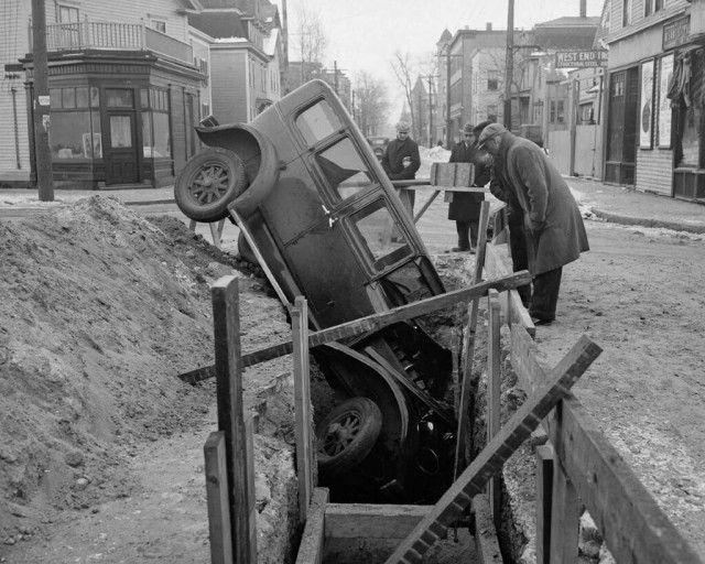 Трагичные и нелепые автомобильные аварии Бостона в 1930-х годах