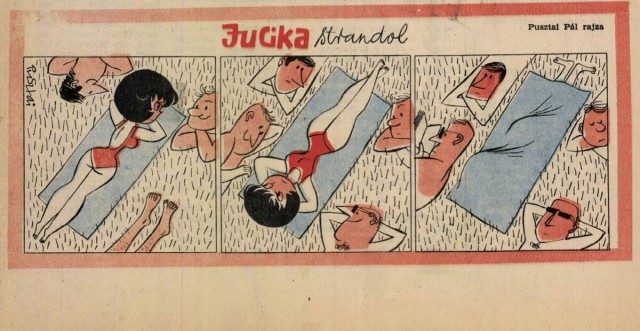 Юцика (Jucika) – ретро-комиксы о неунывающей девушке, к которой ревновала своего мужа жена художника