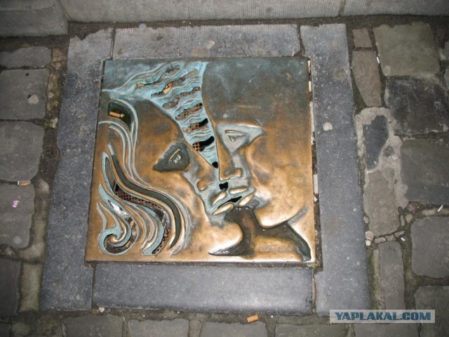 Маркировка на чугунных люках