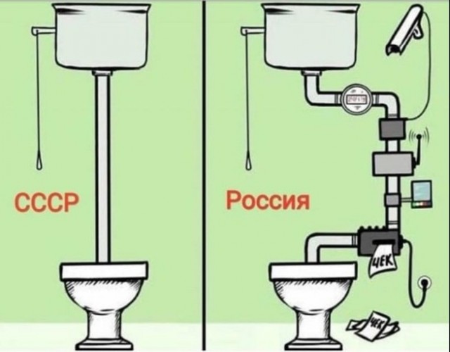 Коммуналка обрушилась на россиян