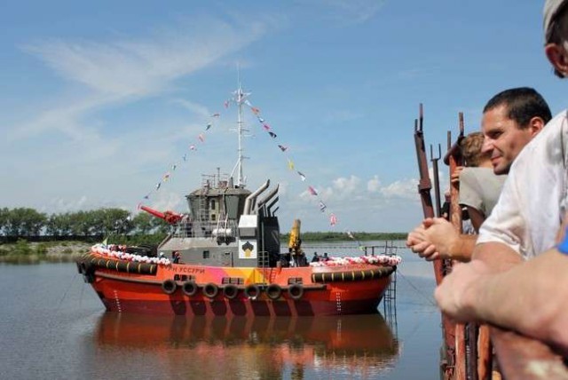 Российские корабли, спущенные на воду в 2013 году