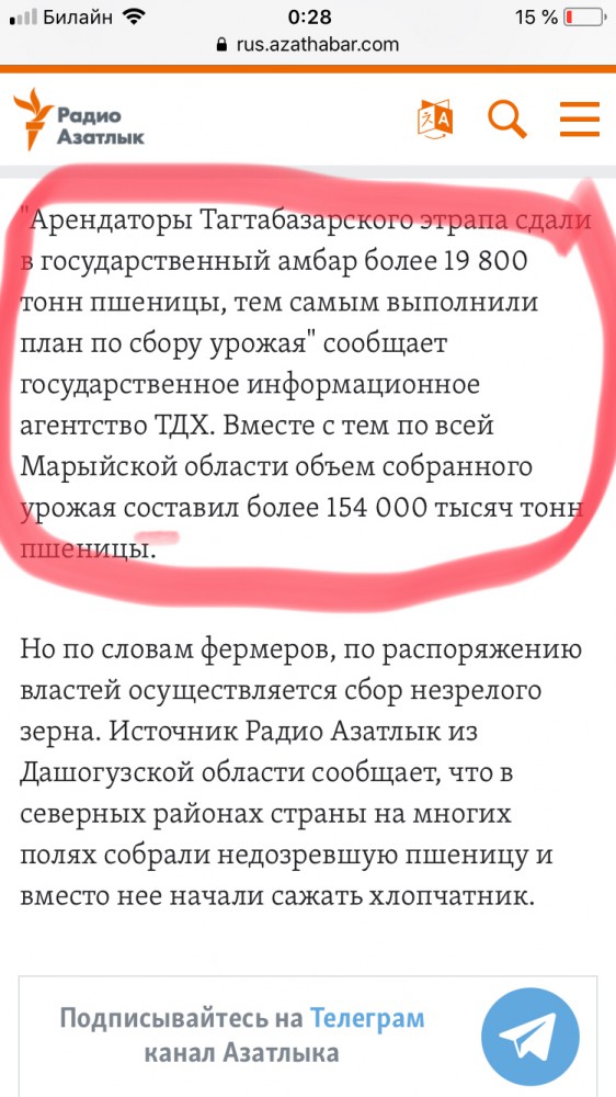 Туркменистан охватил кризис: Хлеб по паспорту, очередь за мукой занимают за месяц!