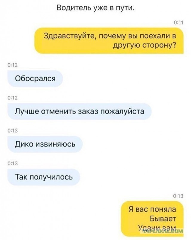 Нестандартные ситуации, которые могли произойти только в Яндекс.Такси
