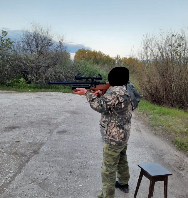 Камрады, у кого ещё тир на даче?