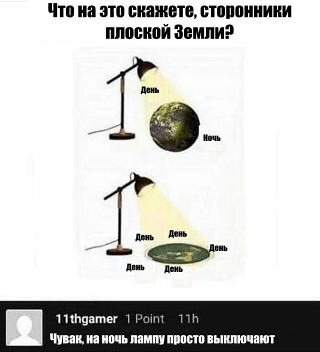 Смешные картинки про «теорию» плоской Земли