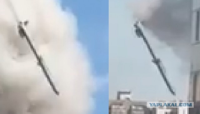 Ракета украинского ПВО AIM-120 из ЗРК NASAMS