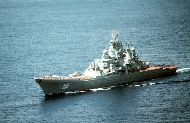 ТАРКР пр. 1144 "Адмирал Лазарев" в процессе утилизации