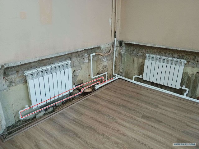 Пятница, монтаж отопления...