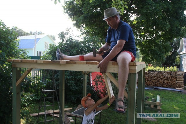 Как мы строили детский домик