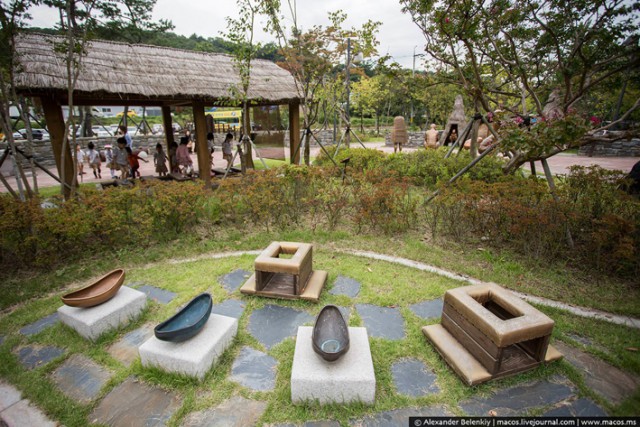 Парк какашек в Южной Корее