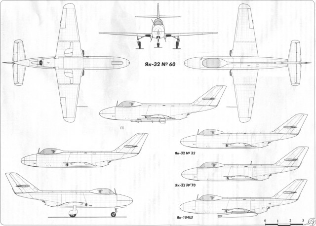 Редкий зверь. Як-32. Пост одного самолёта.