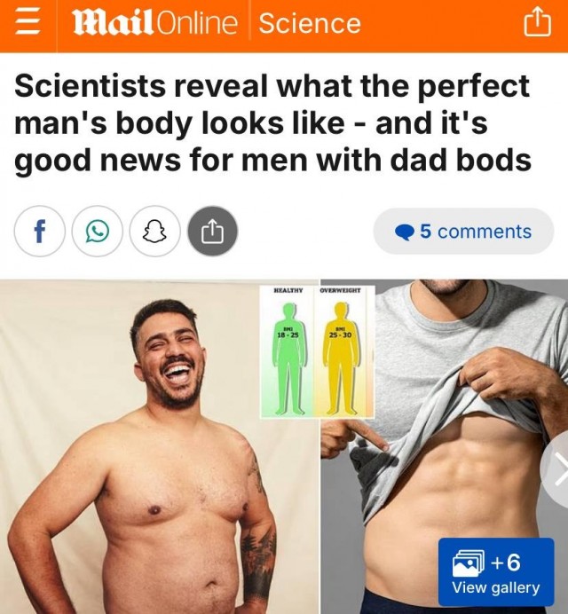 Пузатые мужики нравятся женщинам больше, чем качки — учёные из Китая