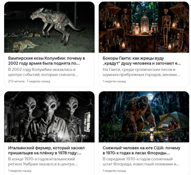 Вампирские козы Колумбии