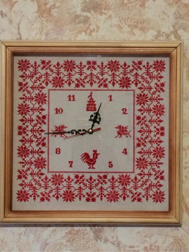 Самодельные часы