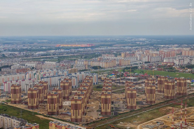 Фото некоторых городов с высоты